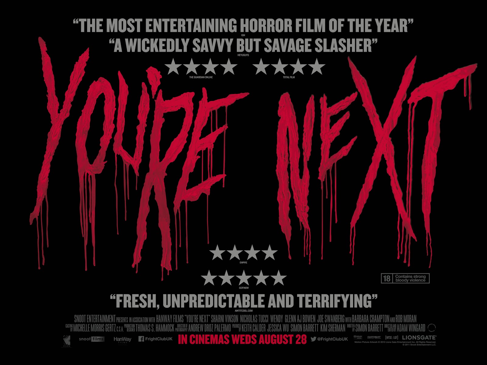 Deep Fried Interview: You're Next cinematographer Andrew Palermo ...